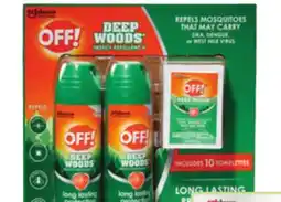 Ocean State Job Lot OFF! Deep Woods Insect Repellent V Combo Pack offer