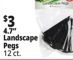 Ocean State Job Lot Tiller & Rowe Landscape Pegs 12 Count offer