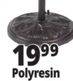 Ocean State Job Lot Polyresin Umbrella Base 26 lbs offer