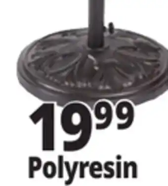 Ocean State Job Lot Polyresin Umbrella Base 26 lbs offer
