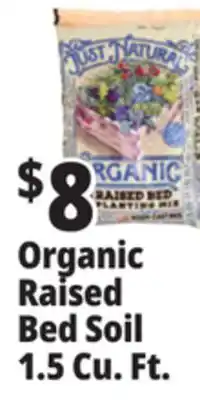 Ocean State Job Lot Just Naturals Organic Raised Bed Planting Mix 1.5 cu ft offer