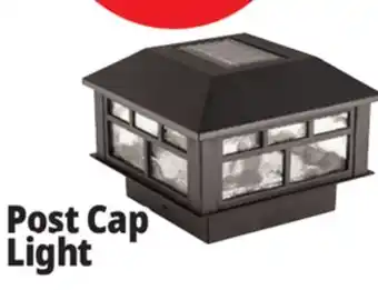Ocean State Job Lot Solar LED Post Cap Light 5.25 offer