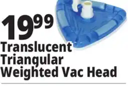 Ocean State Job Lot SwimWorks Deluxe Weighted Triangular Vacuum Head offer