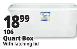 Ocean State Job Lot Sterilite Latch Top Storage Box 106 Qt offer