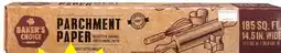 Ocean State Job Lot Baker's Choice Parchment Paper 181 Sq ft offer