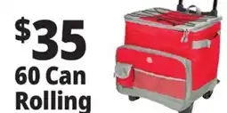Ocean State Job Lot North Peak Hard Lined Rolling Cooler 60-can offer