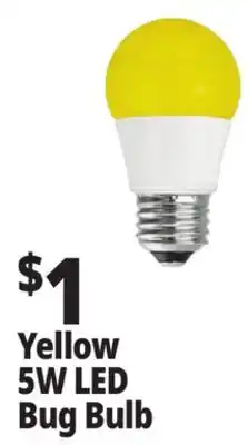 Ocean State Job Lot LED A15 Replacement Bug Light Bulb 5 Watt offer