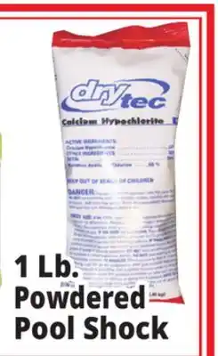 Ocean State Job Lot DryTec Powdered Pool Shock 1 lb offer