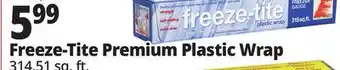 Ocean State Job Lot freeze-tite Premium Freezer Gauge Plastic Wrap 315 Sq ft offer