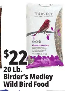 Ocean State Job Lot Harvest Birder's Medley Wild Bird Food 20 lbs offer