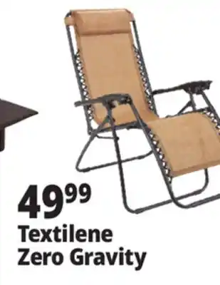 Ocean State Job Lot Reclining Zero Gravity Chair offer
