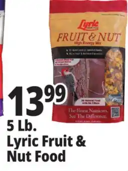 Ocean State Job Lot Lyric Fruit and Nut High Energy Wild Bird Food Mix 5 lbs offer