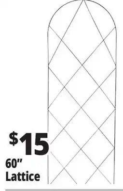Ocean State Job Lot Panacea Lattice Garden Trellis 60 offer