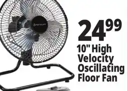 Ocean State Job Lot Penguin 10 High Velocity Desk Fan offer