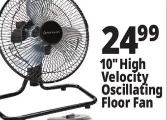 Ocean State Job Lot Penguin 10 High Velocity Desk Fan offer