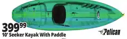 Ocean State Job Lot Pelican Seeker 100X Kayak w/ Paddle offer