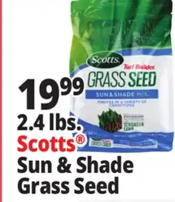 Ocean State Job Lot Scotts Turf Builder Sun & Shade Grass Seed 2.4 lbs offer