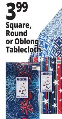 Ocean State Job Lot Square, Round, Oblong Tablecloths offer
