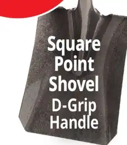 Ocean State Job Lot Tiller & Rowe Fiberglass Handles Square Point Shovel offer