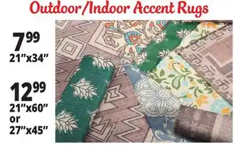 Ocean State Job Lot Outdoor/Indoor Accent Rugs offer