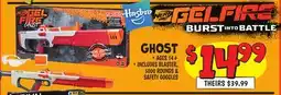 Ollie's NERF GELFIRE BURST INTO BATTLE GHOST offer