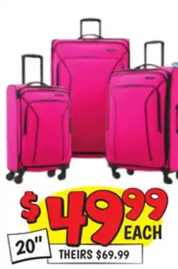 Ollie's SOFTSIDE PIROUETTE NXT LUGGAGE 20 offer