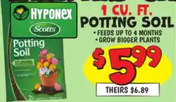 Ollie's SCOTTS 1 CU. FT. POTTING SOIL offer