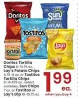 Albertsons Doritos Tortilla Chips offer