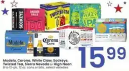 Albertsons Modelo and Corona or White Claw offer