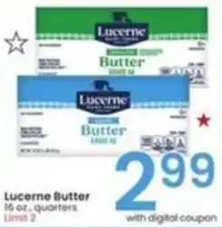 Albertsons Lucerne Butter offer