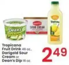 Albertsons Tropicana Fruit Drink offer