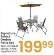 Albertsons Signature Select Gretna Patio Set offer
