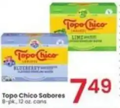 Albertsons Topo Chico Sabores offer