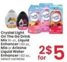 Albertsons Crystal Light On The Go Drink Mix offer