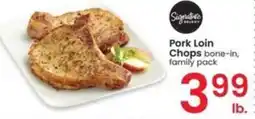 Albertsons Pork Loin Chops offer