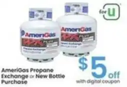 Albertsons AmeriGas Propane Exchange or New Bottle Purchase offer