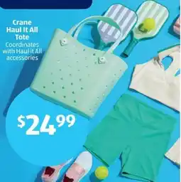 Aldi Crane Haul It All Tote offer