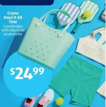 Aldi Crane Haul It All Tote offer