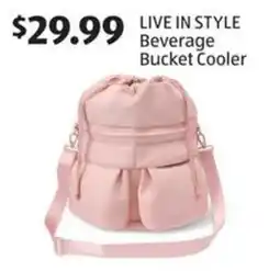 Aldi LIVE IN STYLE Beverage Bucket Cooler offer