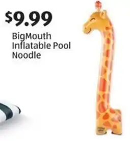 Aldi BigMouth Inflatable Pool Noodle offer