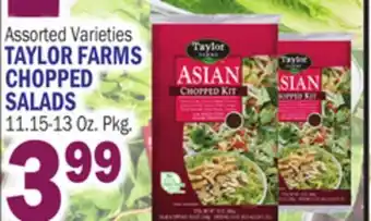 Bravo Supermarkets TAYLOR FARMS CHOPPED SALADS offer