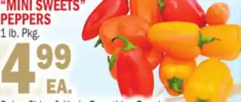 Bravo Supermarkets MINI SWEETS PEPPERS offer