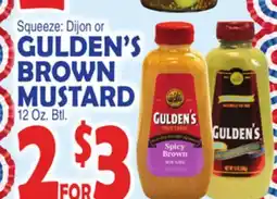Bravo Supermarkets GULDEN'S BROWN MUSTARD offer