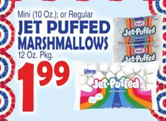 Bravo Supermarkets JET PUFFED MARSHMALLOWS 12 Oz. Pkg offer