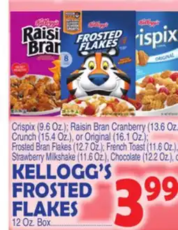 Bravo Supermarkets KELLOGG'S FROSTED FLAKES offer