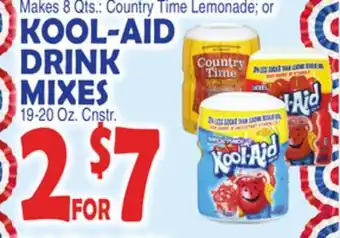 Bravo Supermarkets KOOL-AID DRINK MIXES 19-20 Oz. Cnstr offer