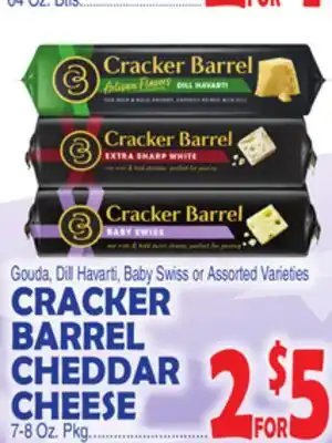 Bravo Supermarkets CRACKER BARREL CHEDDAR CHEESE offer