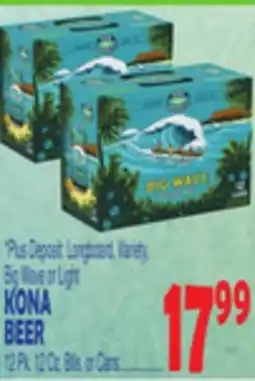 Bravo Supermarkets KONA BEER offer