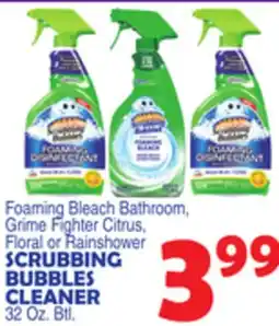 Bravo Supermarkets SCRUBBING BUBBLES CLEANER offer