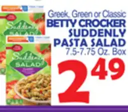 Bravo Supermarkets BETTY CROCKER SUDDENLY PASTA SALAD offer